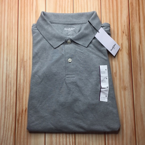 NWT Goodfellow Polo Shirt Grey Men S XL - Picture 4 of 10